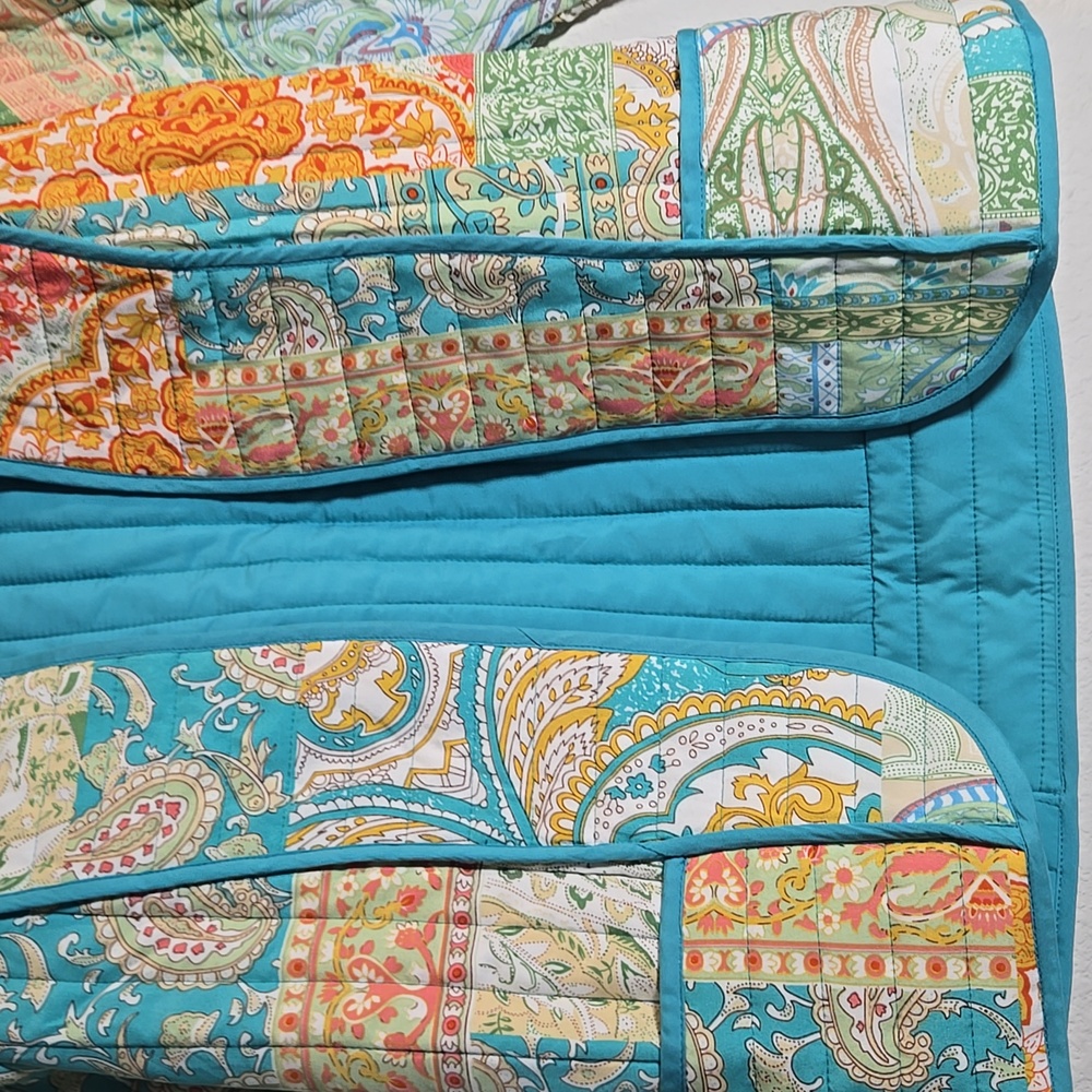 Sweet Generis Patchwork Multicolor Women Open Fro… - image 2